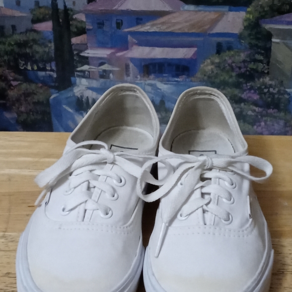 🇺🇸🏬VANS AUTHENTIC WHITE 2.0🏫📬ORIGINAL CLASSIC OLD SCHOOL.🐿LIKE 🆕 NEW! - Picture 7 of 15
